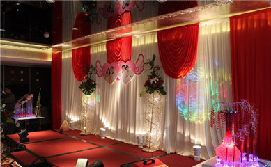 婚庆舞台背景图片大全与浪漫布置指南